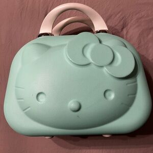 Like NEW Hello Kitty travel travel bag with luggage strap